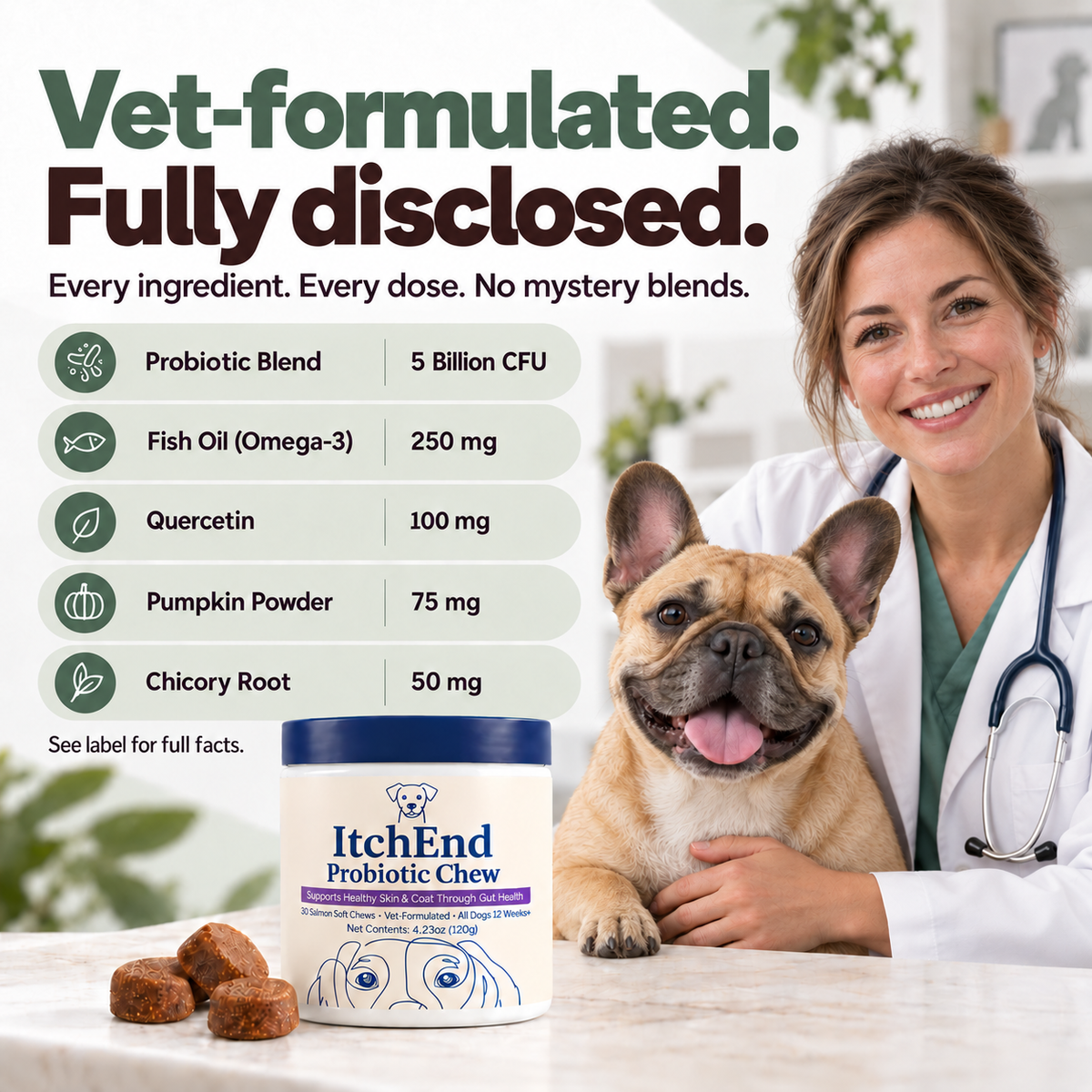 ItchEnd™ Microbiome Restoration Chews